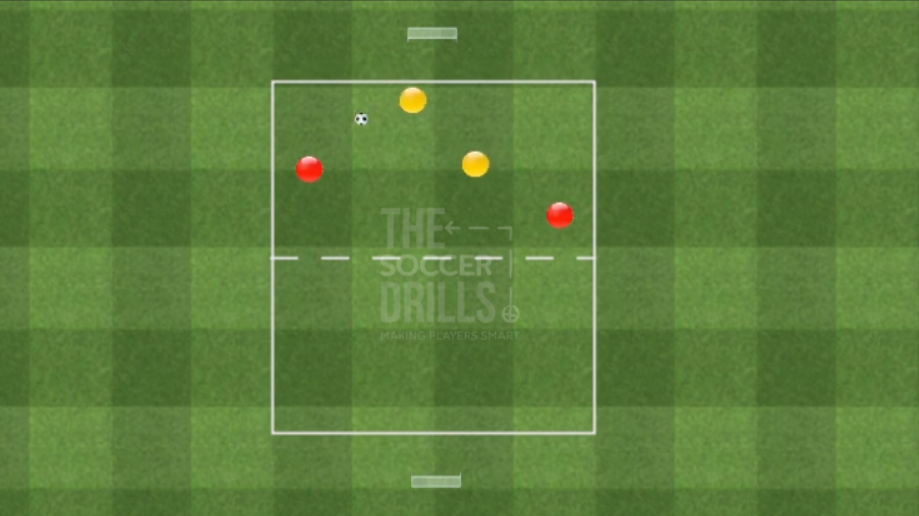 Small Sided Games Pressing the ball the holder